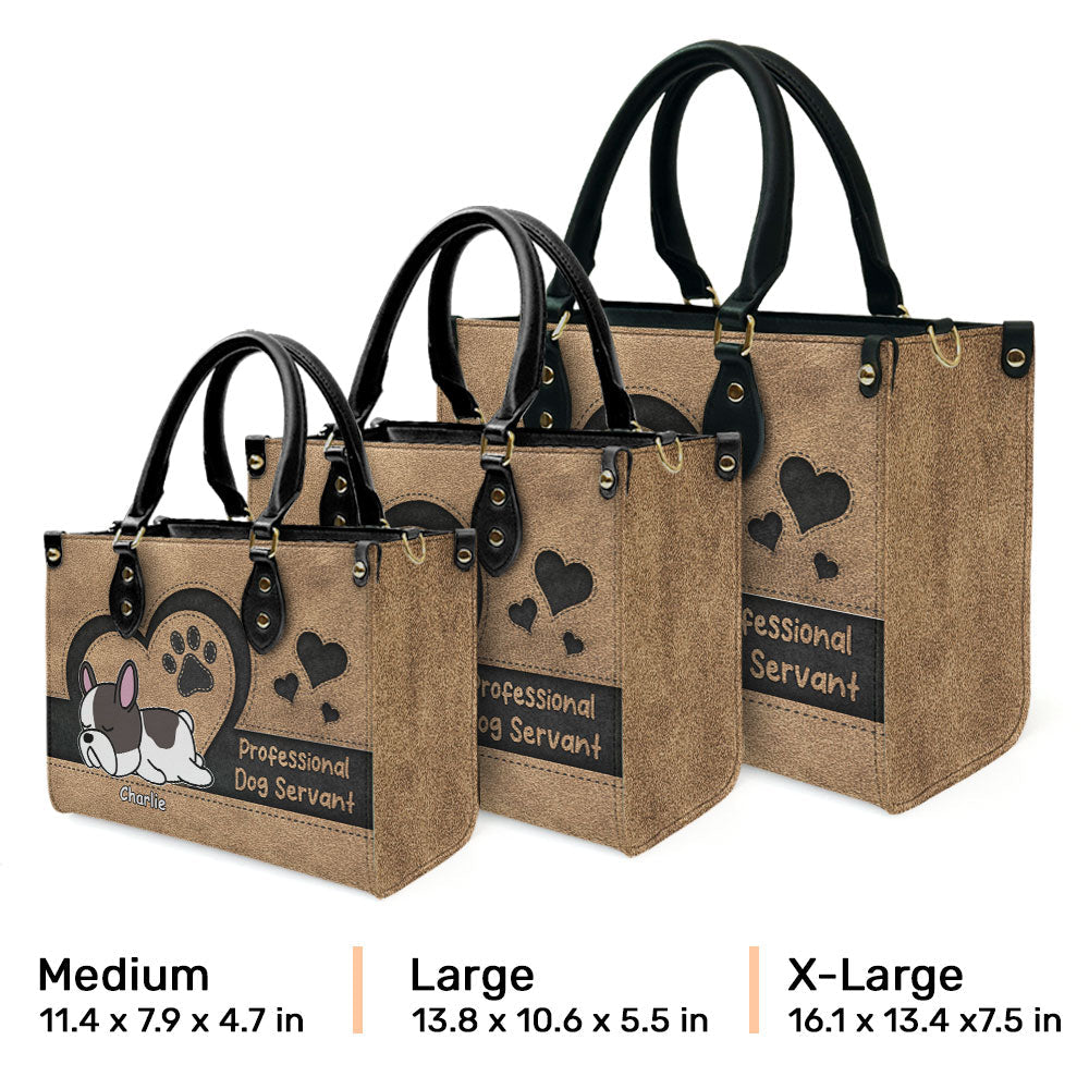Professional Pet Servant - Personalized Leather Bag