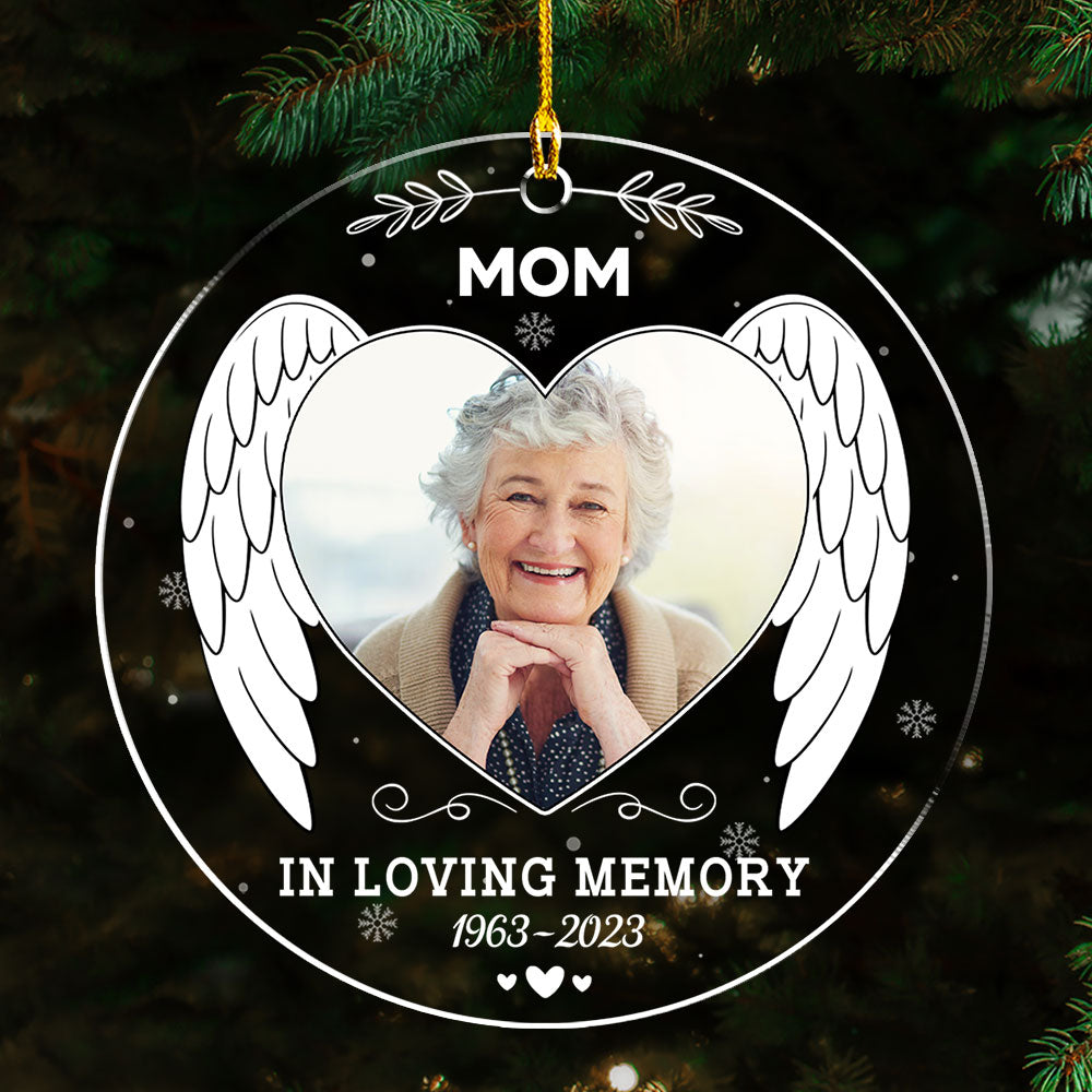 In Loving Memory - Personalized Acrylic Ornament