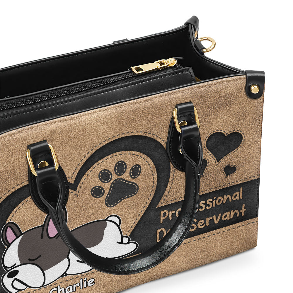 Professional Pet Servant - Personalized Leather Bag