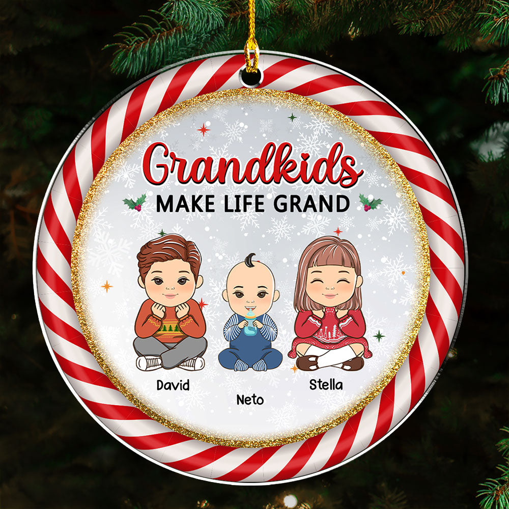 Make Life Grand - Personalized Acrylic Ornament