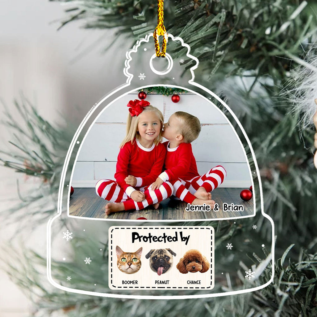 Photo Protected By - Personalized Acrylic Ornament