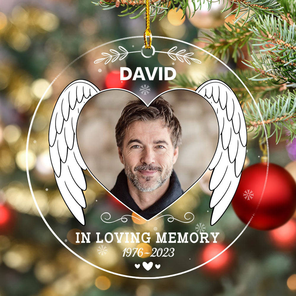 In Loving Memory - Personalized Acrylic Ornament