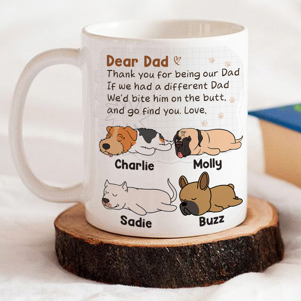 Custom Photo Christmas Birthday Gifts For Dog Lovers • Go Find You - Personalized Coffee Mug