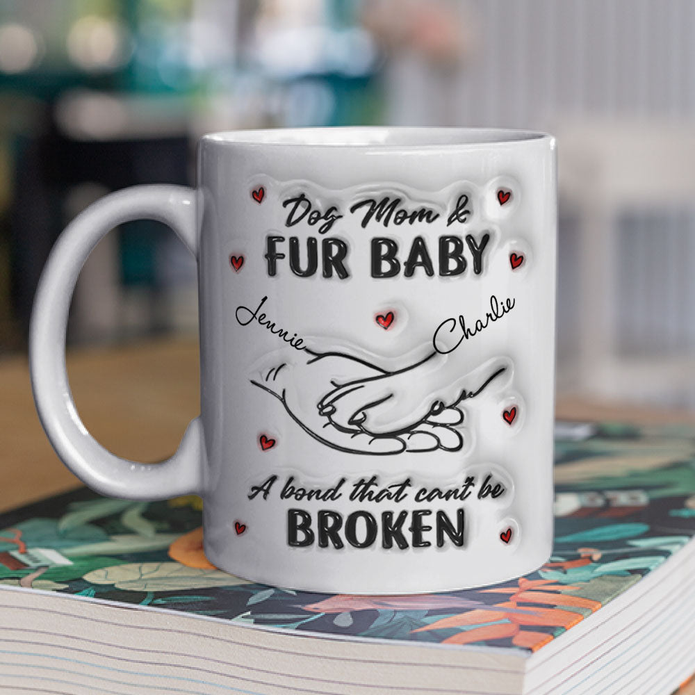 Dog Mom Fur Baby - Personalized Coffee Mug