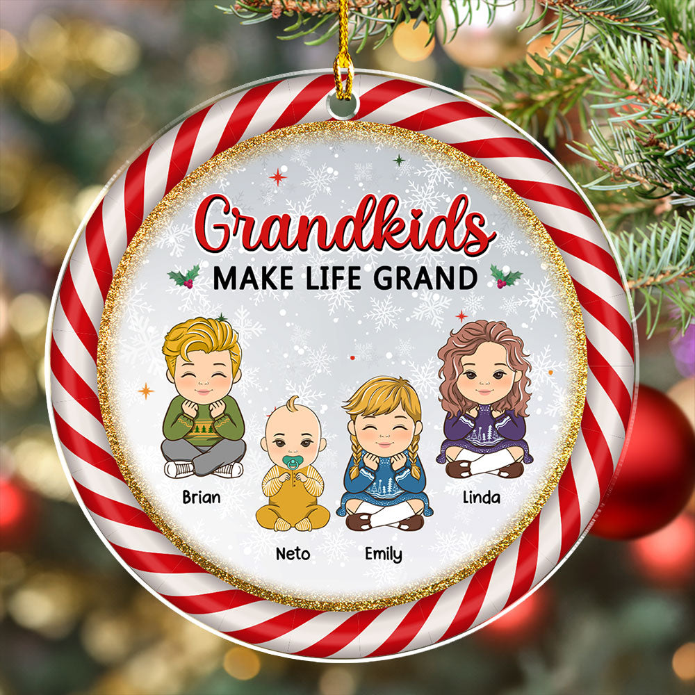 Make Life Grand - Personalized Acrylic Ornament