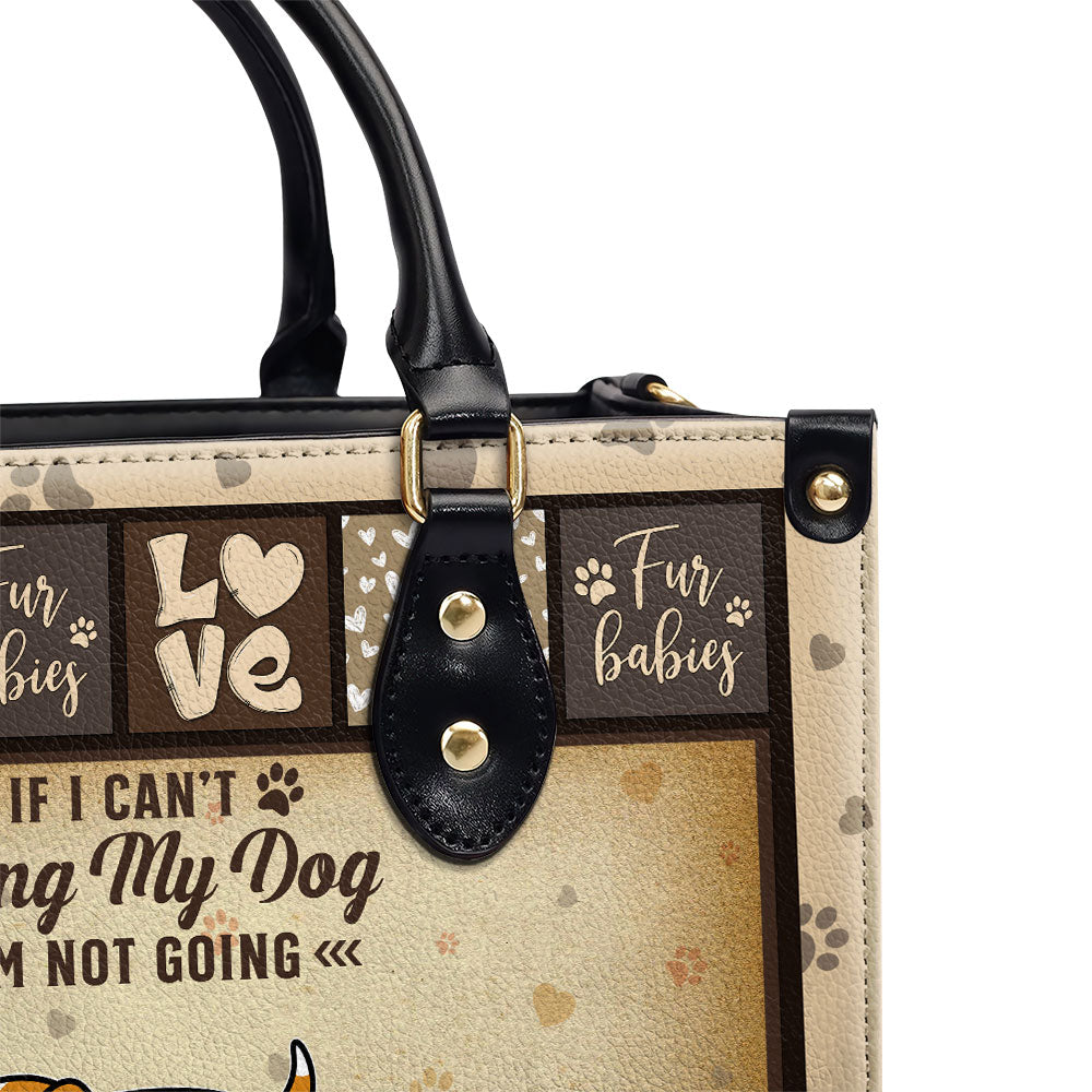 Bring My Dog - Personalized Leather Bag