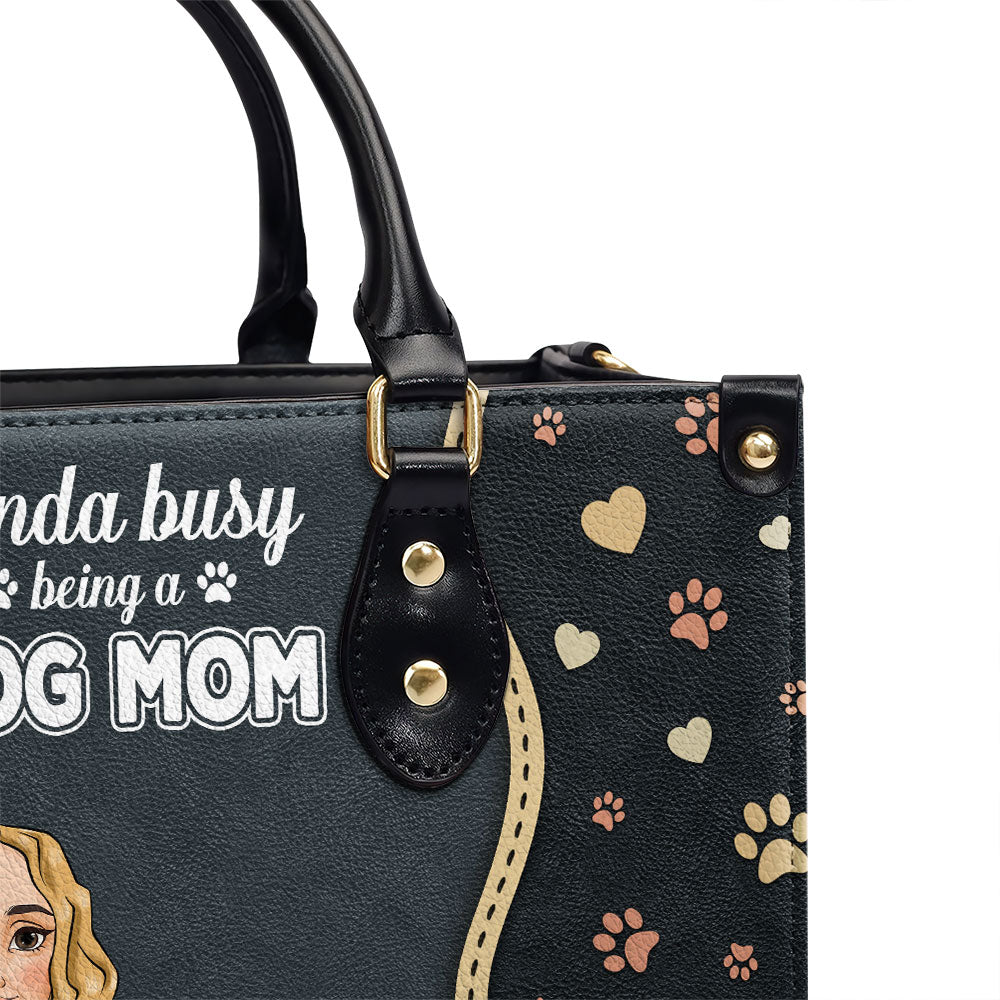 Being A Good Mom - Personalized Leather Bag