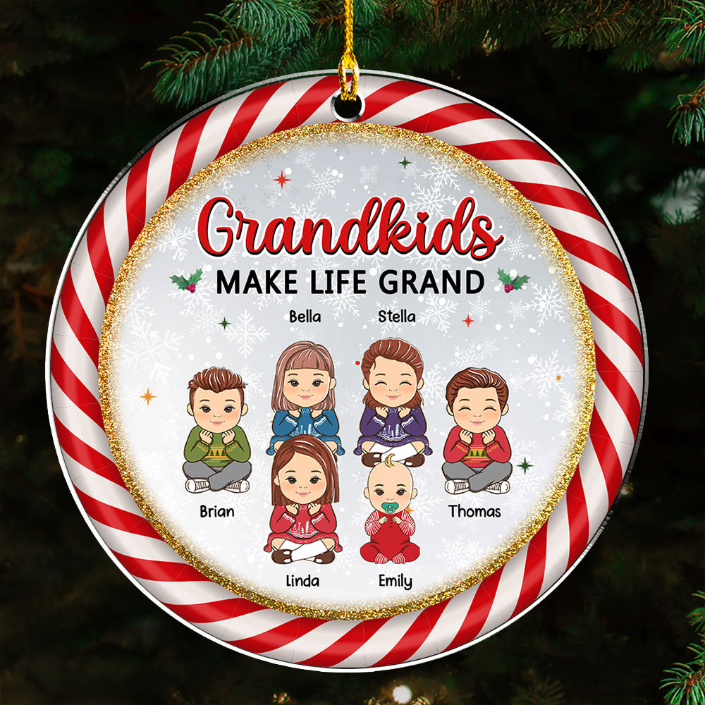 Make Life Grand - Personalized Acrylic Ornament