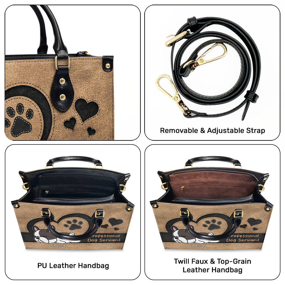 Professional Pet Servant - Personalized Leather Bag