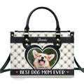Best Fur Mom Ever - Personalized Leather Bag
