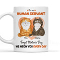 Custom Mother's day Birthday Gifts For Cat Mom, Cat Lovers • Meow You Every Day - Personalized Coffee Mug
