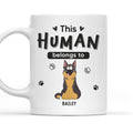 Custom Photo Mother's day Birthday Gifts For Cat Mom, Cat Lovers • Belongs To Pets - Personalized Coffee Mug