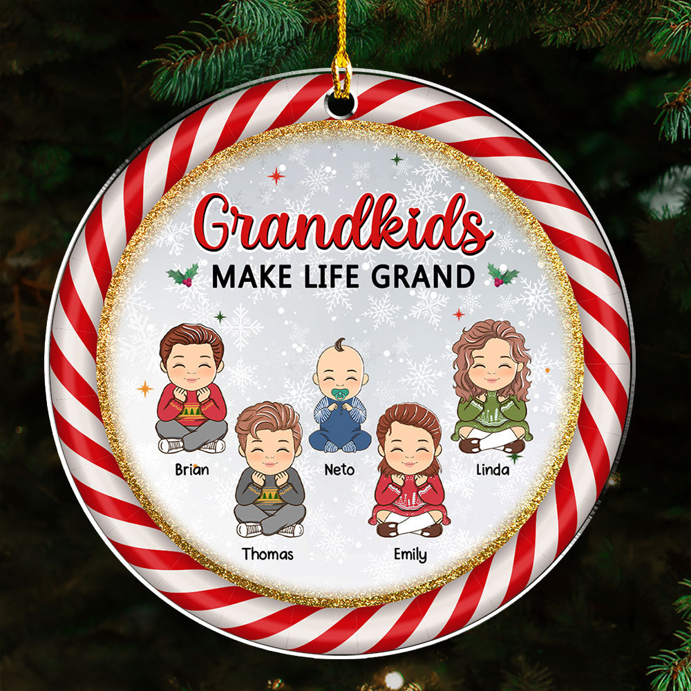 Make Life Grand - Personalized Acrylic Ornament