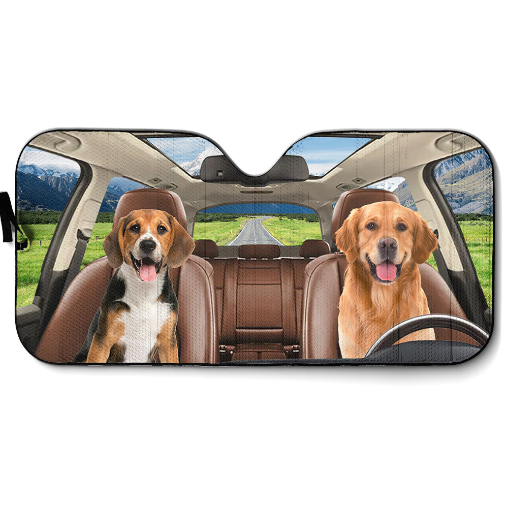 Pet Photo - Personalized Car Sunshade