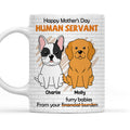 Custom Christmas Birthday Gifts For Dog Lovers • From Your Furry Baby Dog - Personalized Coffee Mug