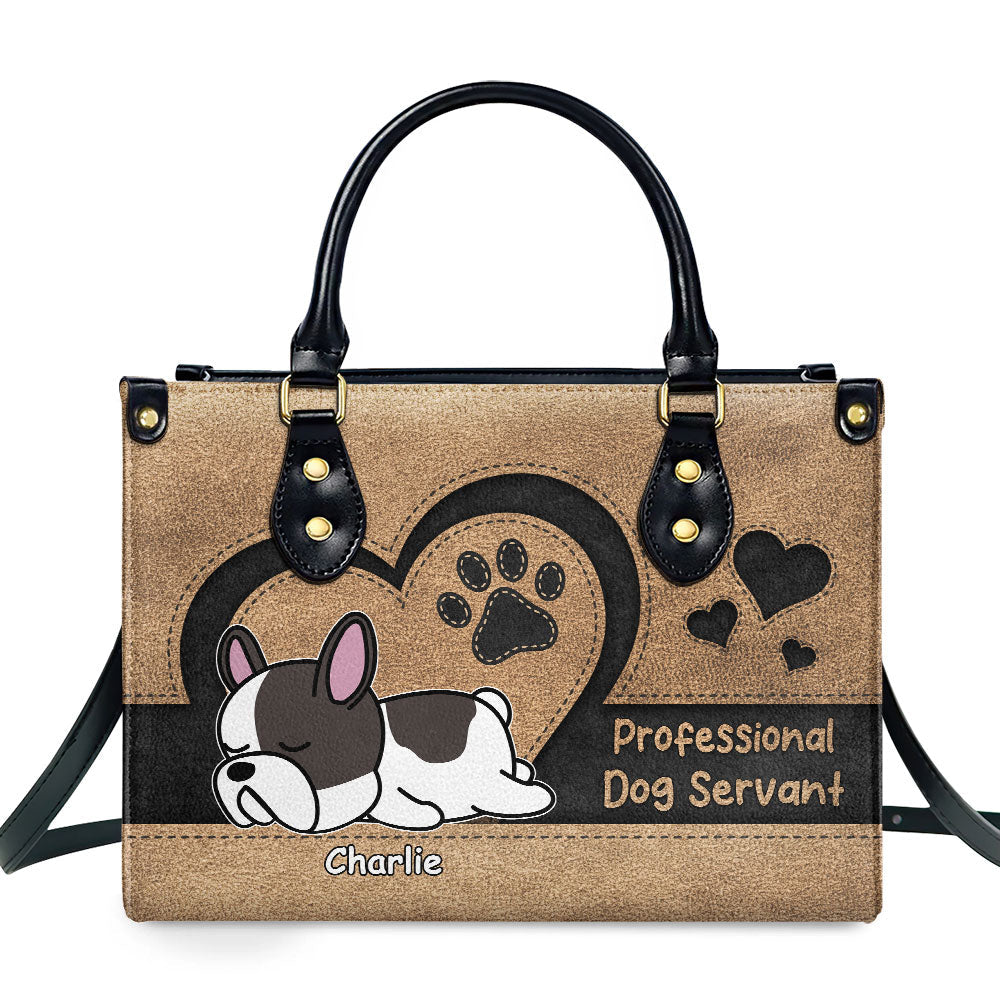 Professional Pet Servant - Personalized Leather Bag