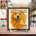 Here With Me - Personalized Wooden Plaque
