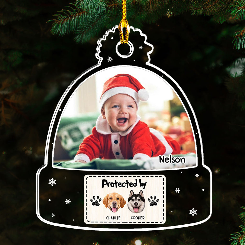 Photo Protected By - Personalized Acrylic Ornament