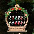 Funny Stockings 2 - Personalized Acrylic Ornament