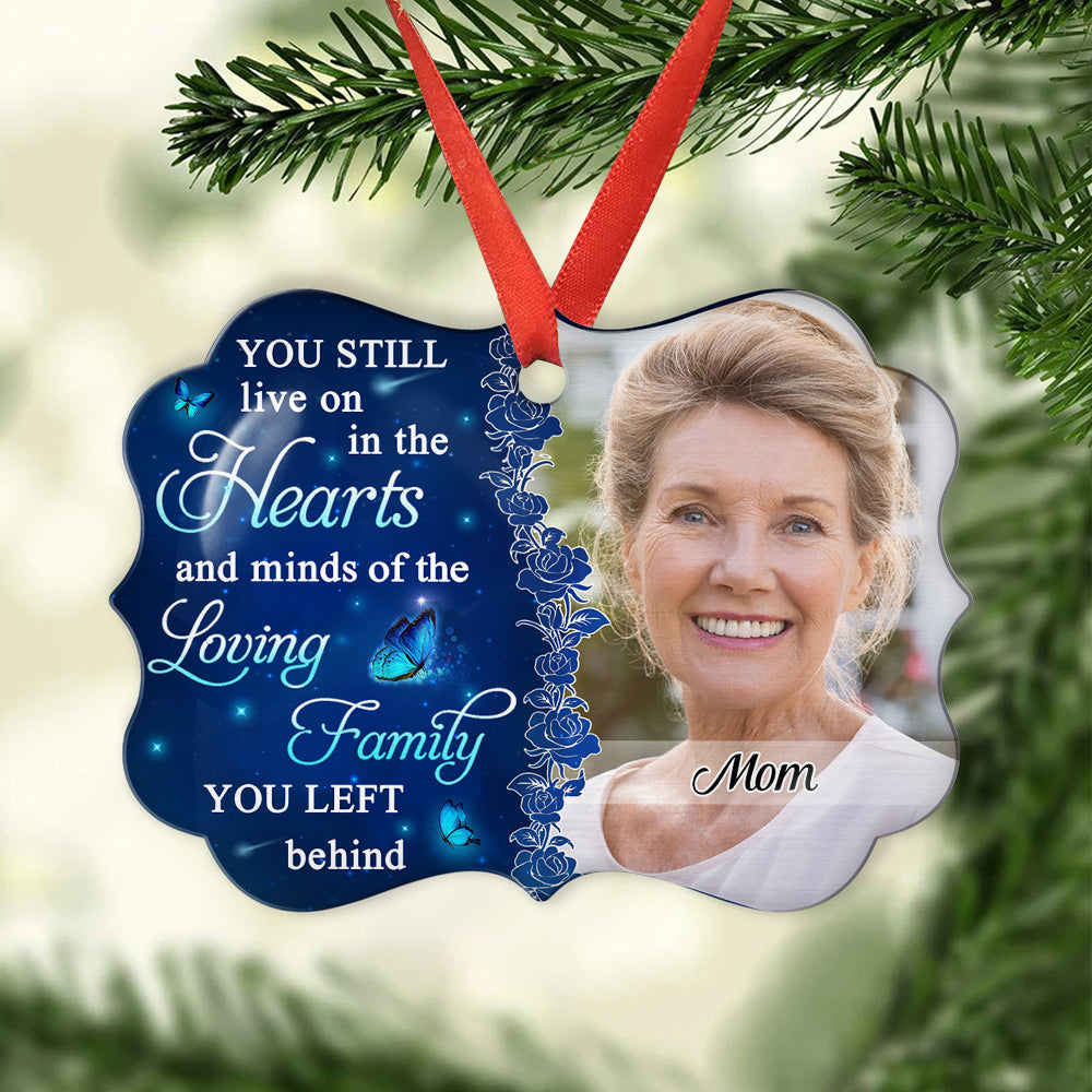 Heart And Mind - Personalized Aluminum Ornament