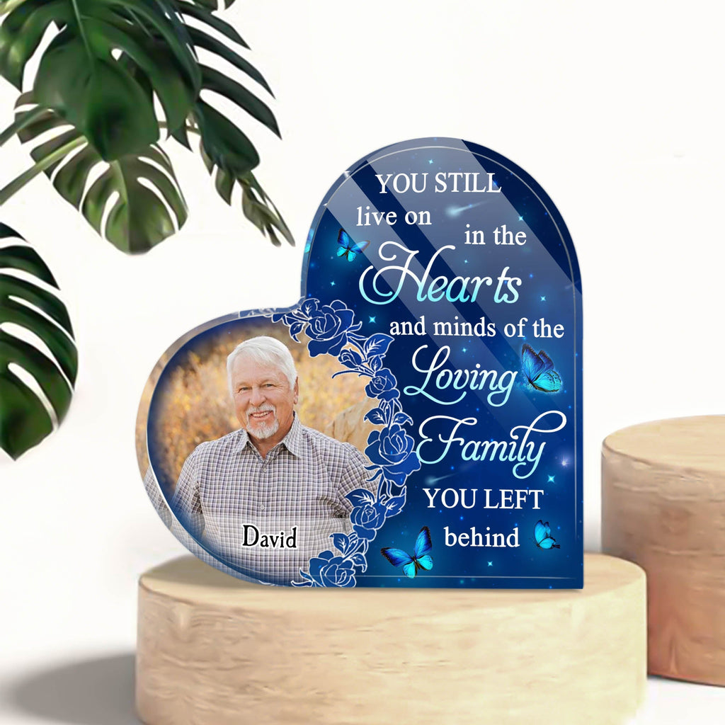 Hearts And Minds - Personalized Acrylic Plaque