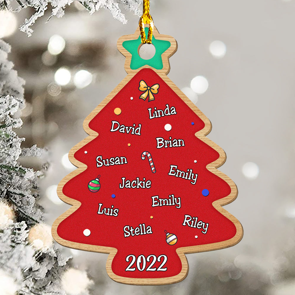 A Sweet Memory - Personalized 1-layered Wood Ornament