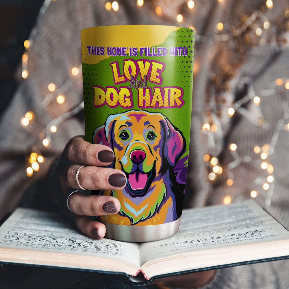 Custom Christmas Birthday Gifts For Dog Lovers • Filled With Love - Tumbler