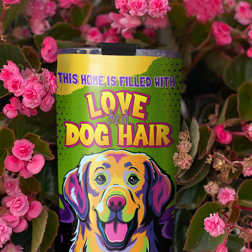 Custom Christmas Birthday Gifts For Dog Lovers • Filled With Love - Tumbler