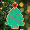 A Sweet Memory - Personalized 1-layered Wood Ornament
