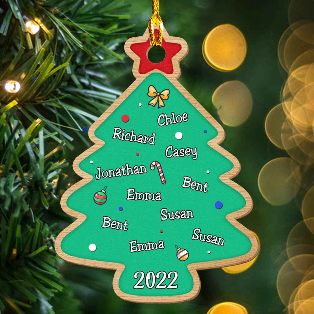 A Sweet Memory - Personalized 1-layered Wood Ornament