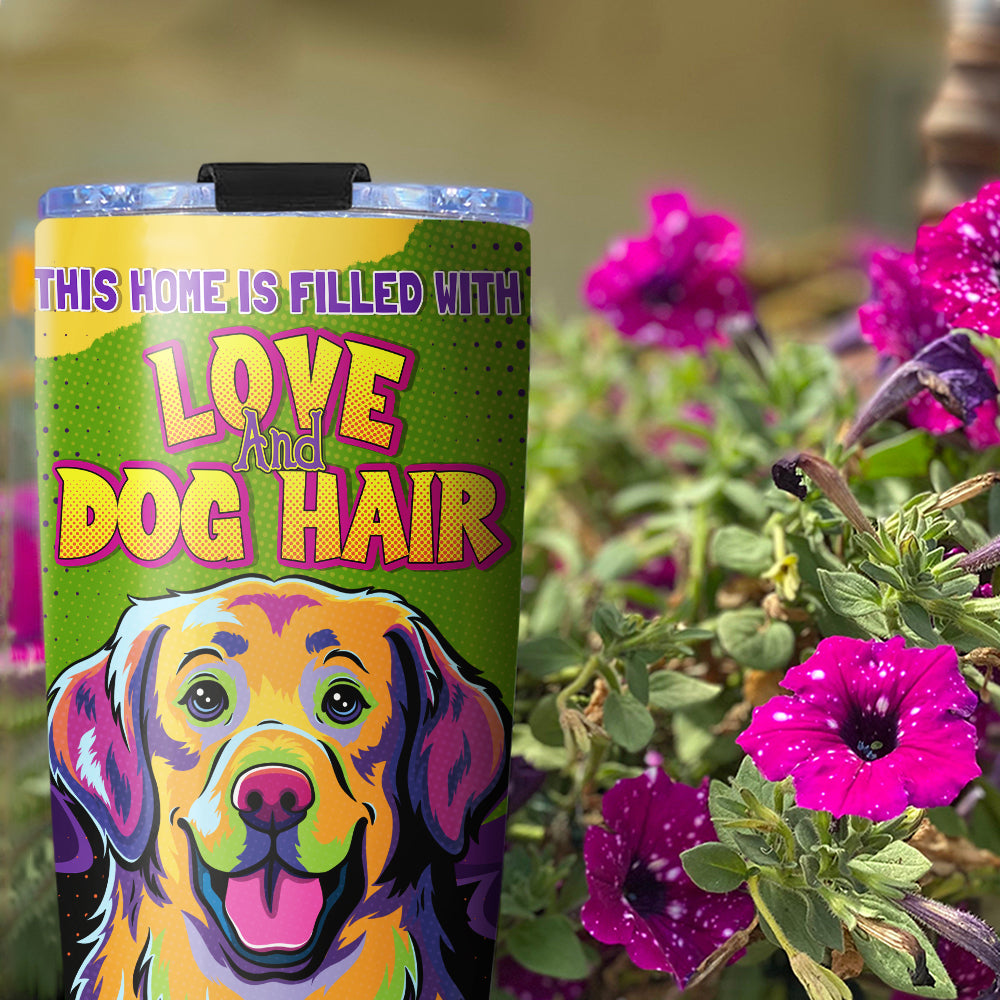 Custom Christmas Birthday Gifts For Dog Lovers • Filled With Love - Tumbler