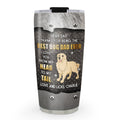 Custom Christmas Birthday Gifts For Dog Dad, Dog Lovers • Head To Tail - Personalized Tumbler