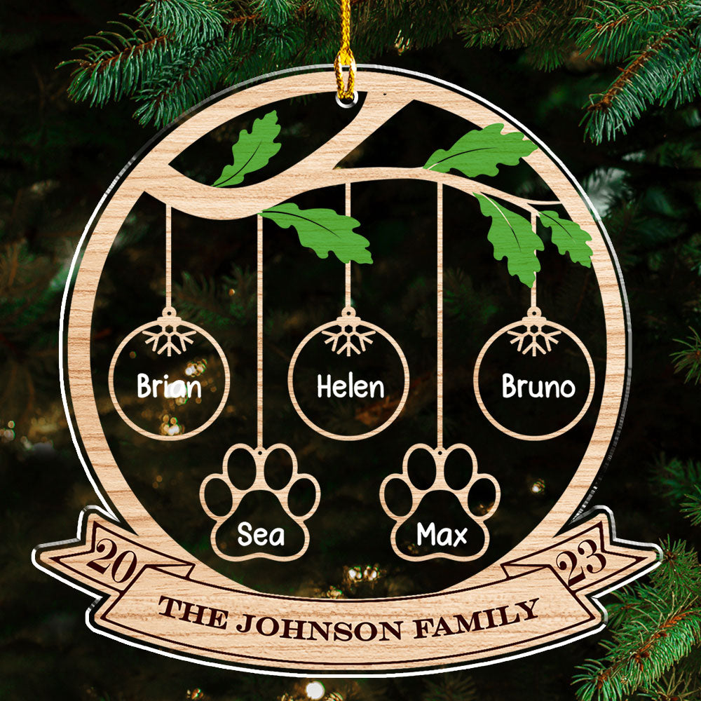 Charm Tree - Personalized Acrylic Ornament