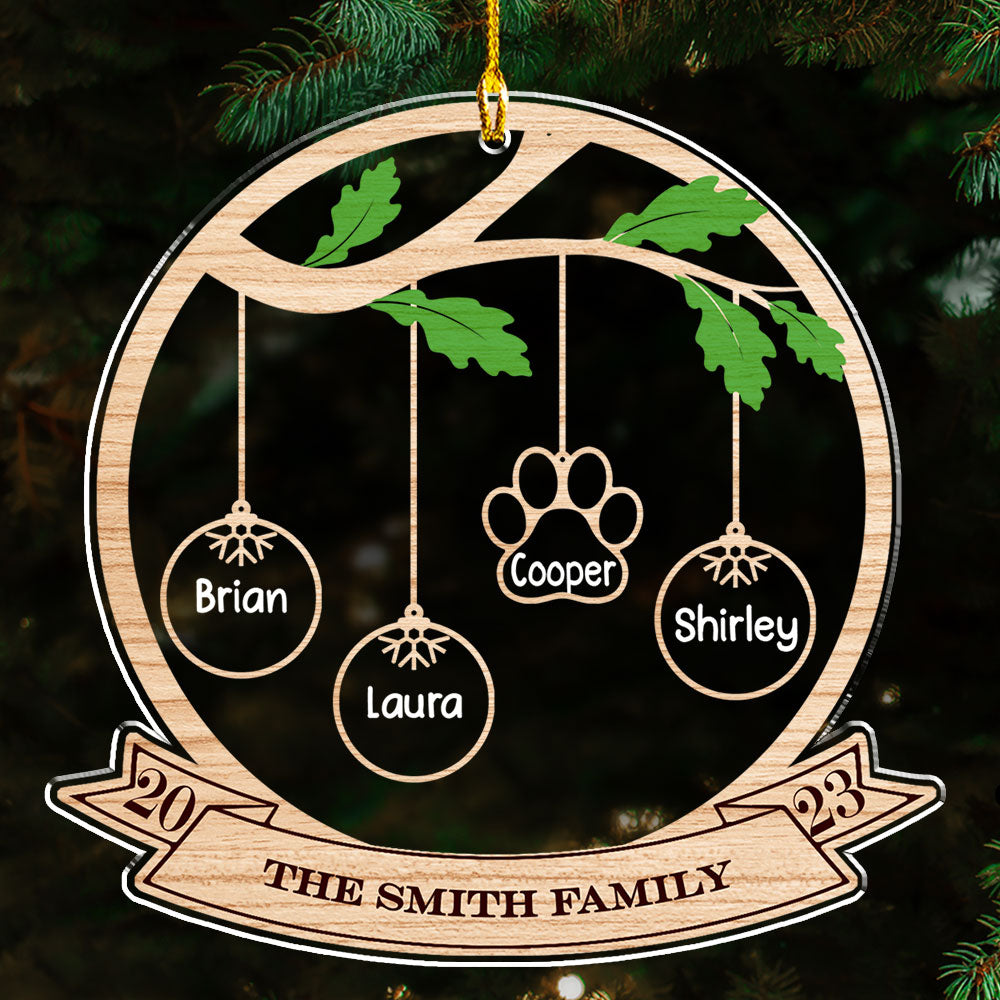 Charm Tree - Personalized Acrylic Ornament