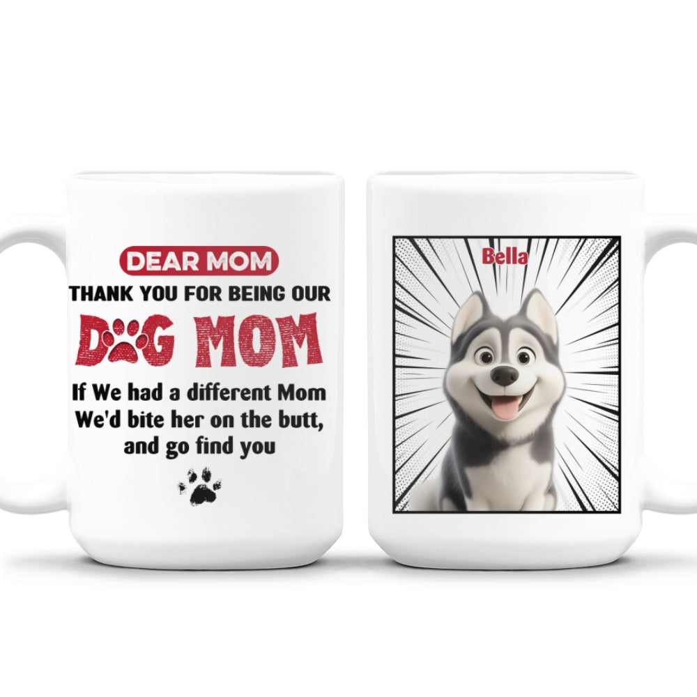 Custom Mother's day Birthday Gifts For Dog Mom, Dog Lovers • Go Find You Mommy - Personalized Coffee Mug