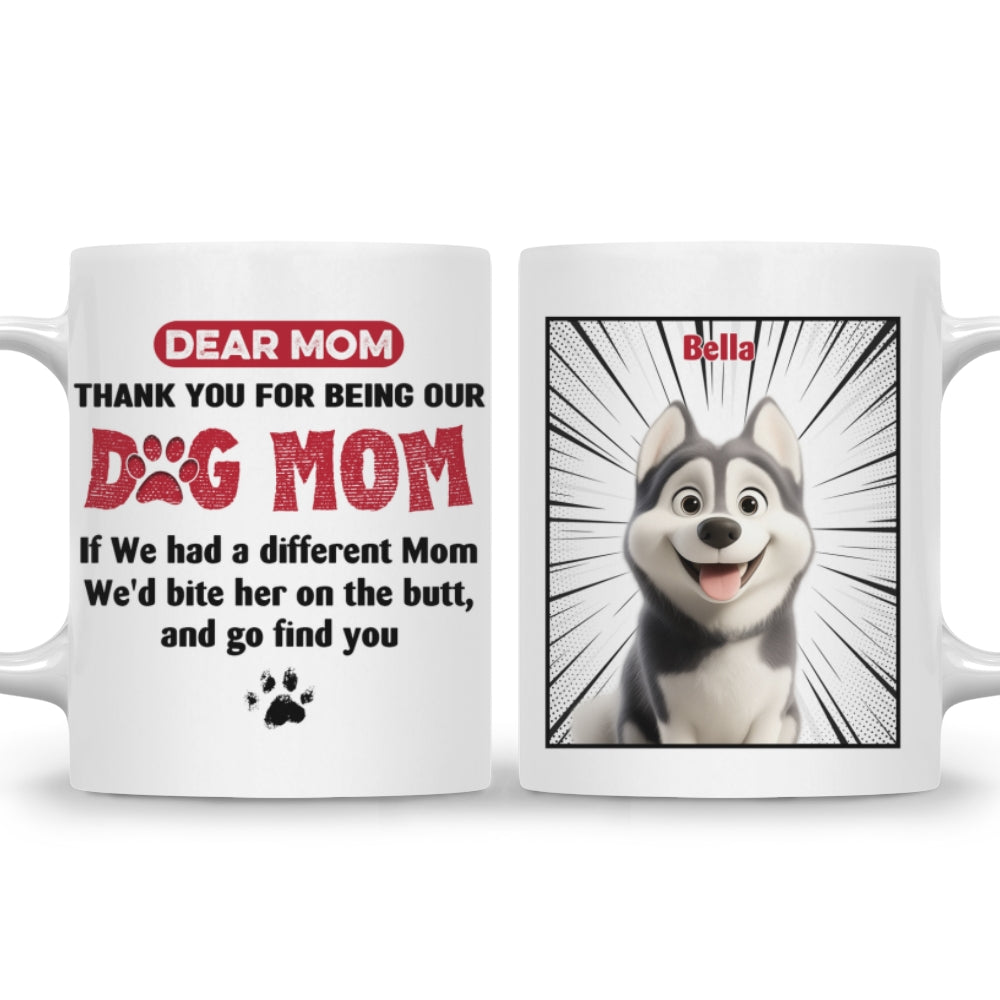 Custom Mother's day Birthday Gifts For Dog Mom, Dog Lovers • Go Find You Mommy - Personalized Coffee Mug
