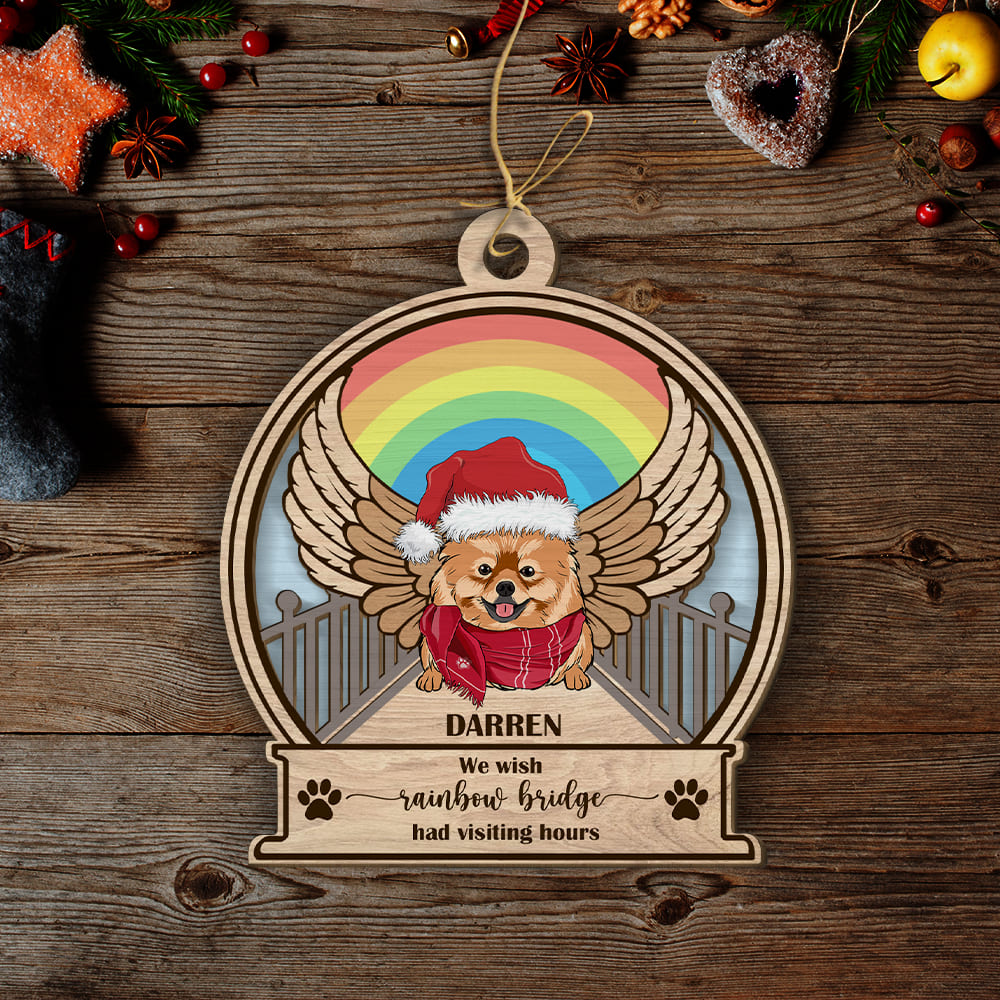 If Love Could Have Saved You - Personalized 2-layered Wood Ornament