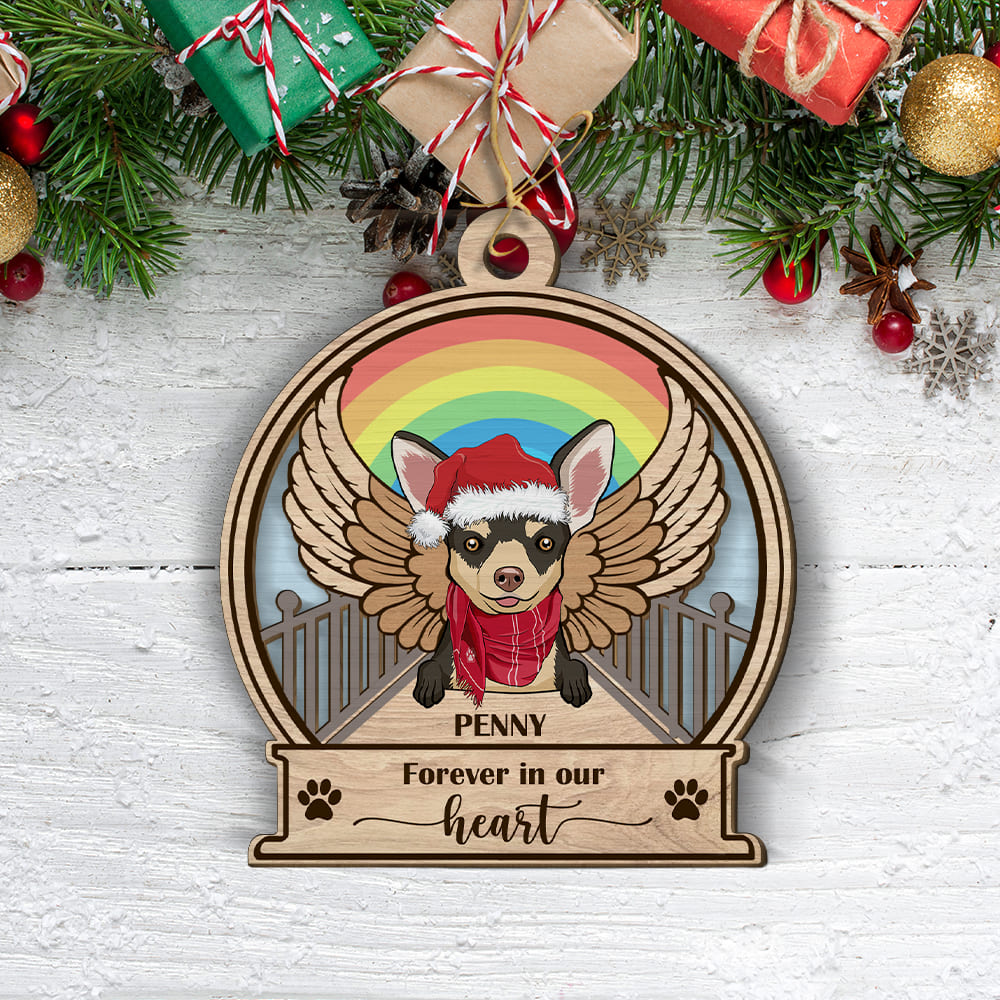 If Love Could Have Saved You - Personalized 2-layered Wood Ornament