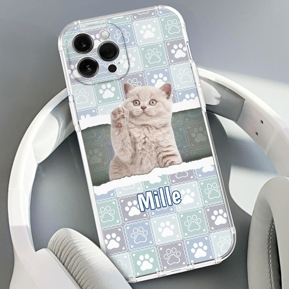 Hide And Seek And Meow Photo - Personalized Phone Case
