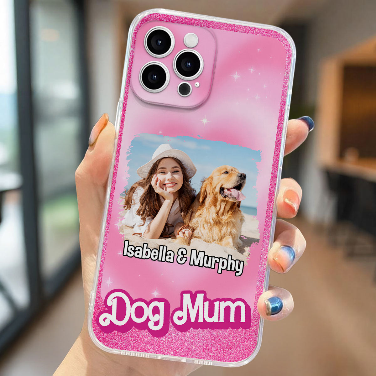 Hot Pink Photo - Personalized Phone Case