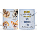 Custom Mother's Father's day Birthday Gifts For Dog Lovers • Licking The Butt - Personalized Coffee Mug
