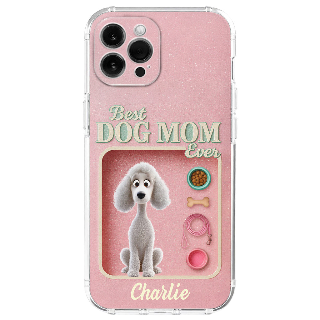 New Lovely Dog Mom - Personalized 3D Effect Phone Case