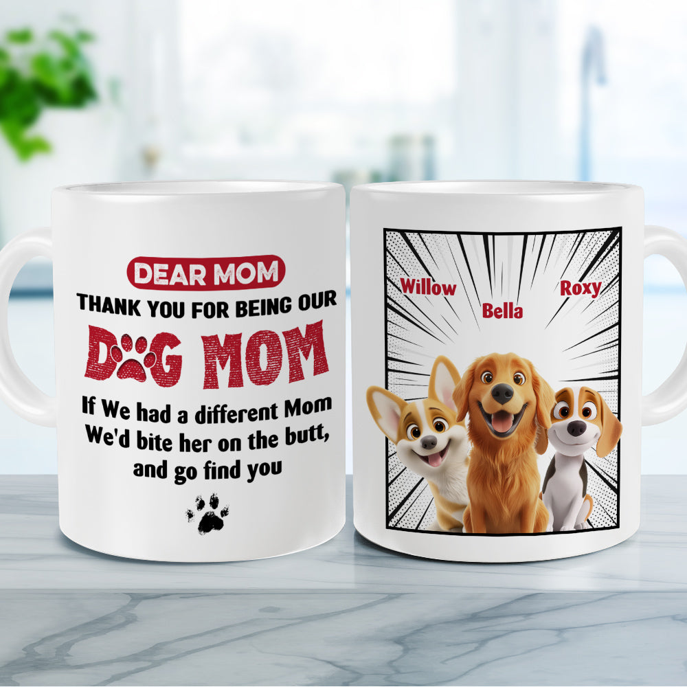 Custom Mother's day Birthday Gifts For Dog Mom, Dog Lovers • Go Find You Mommy - Personalized Coffee Mug