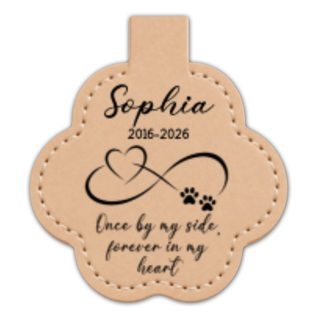Always In My Heart - Personalized Pet Fur Keychain