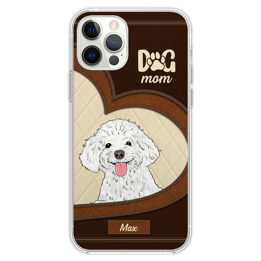 Lovely Peeking Dogs - Personalized Phone Case