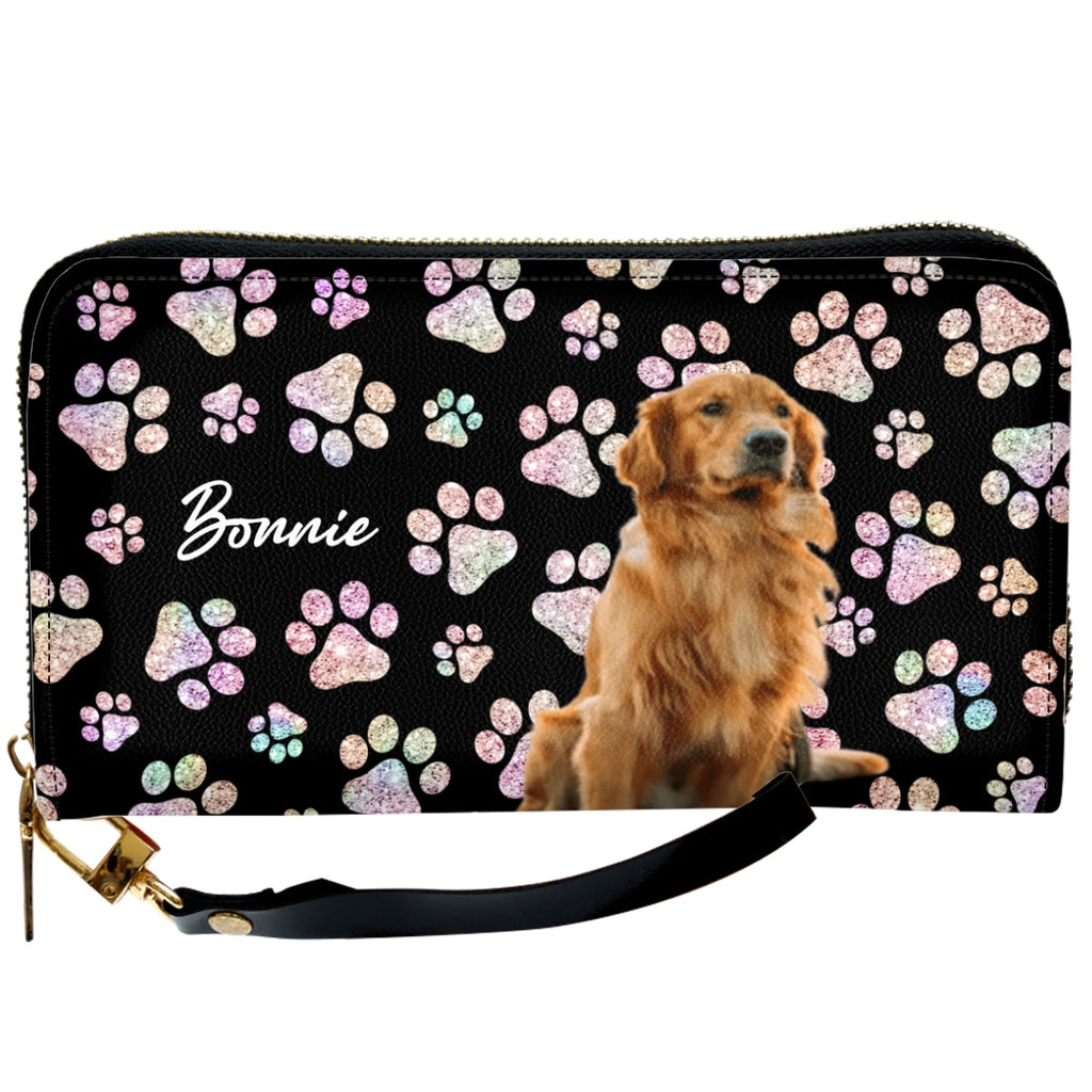 Anywhere Together Photo - Personalized Leather Wallet