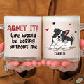 Custom Christmas Birthday Gifts For Dog Mom, Dog Lovers • What A Dog Baby - Personalized Glass Mug