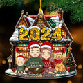 Warm Family - Personalized Acrylic Ornament