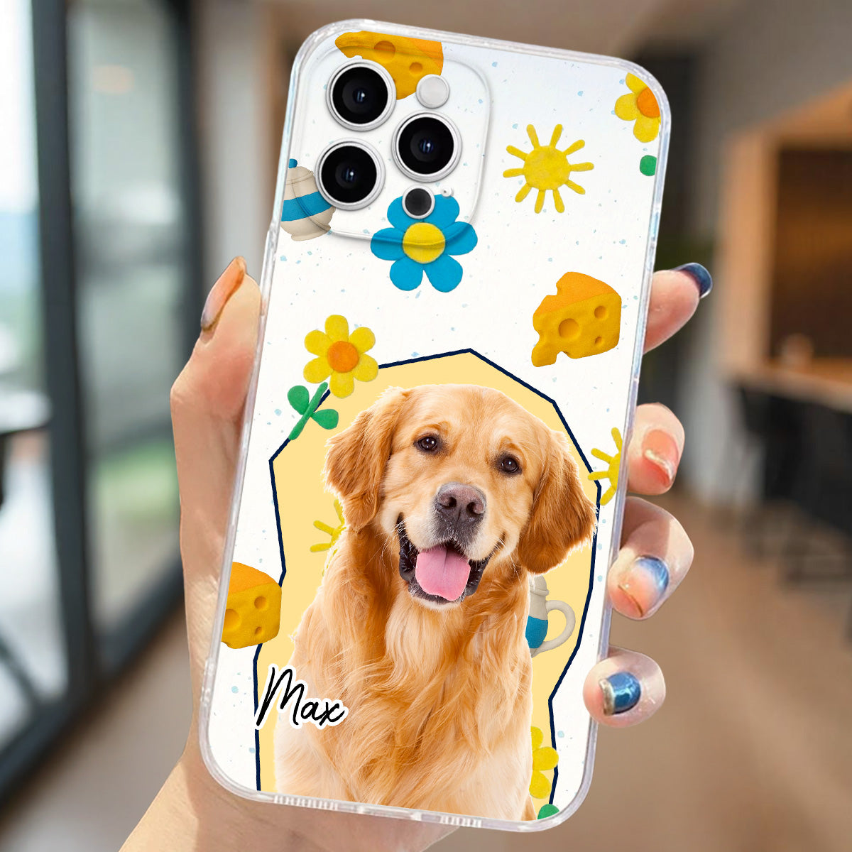 Summertime Blue Photo - Personalized Phone Case