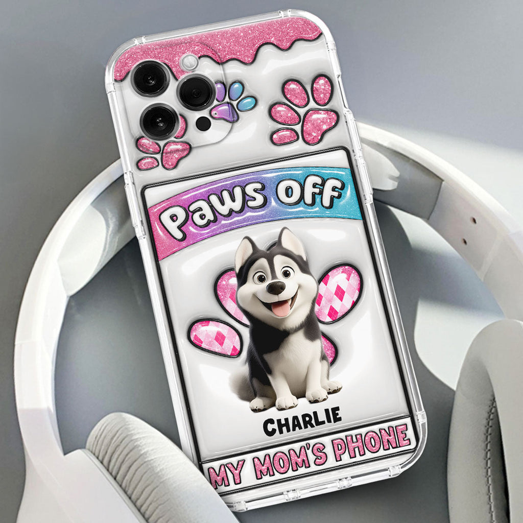 No Touch Allowed - Personalized 3D Inflated Effect Phone Case